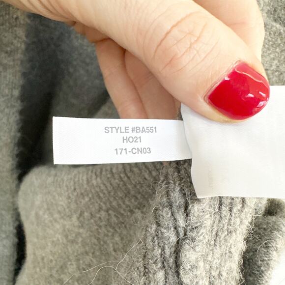 J. Crew Cocoon Sweater Blazer Jacket Grey Cardigan Cozy - Picture 6 of 16